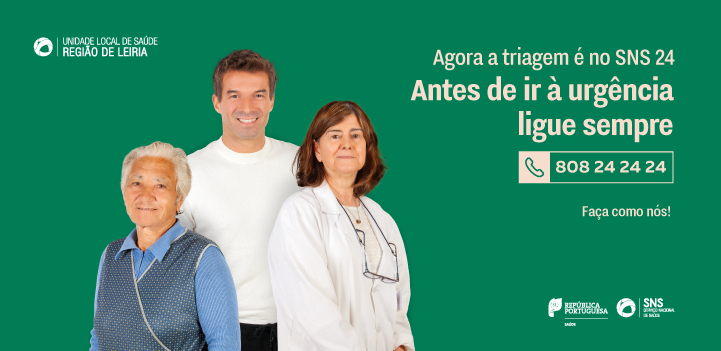Imagem Unidade Local de Saúde da Reigão de Leiria adere ao projeto "Ligue Antes, Salve Vidas"